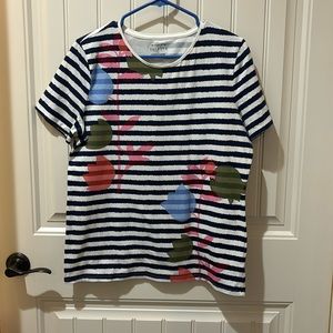 Talbots cotton and spandex t shirt